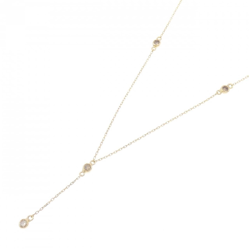 K18YG Dây chuyền kim cương - Hàng hiệu Authentic 867298