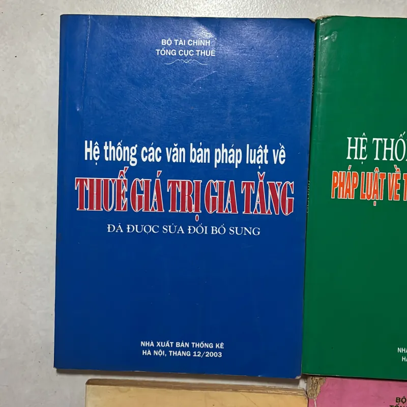 Luật thuế /Thuế doanh nghiệp (combo 5 cuốn) 759405