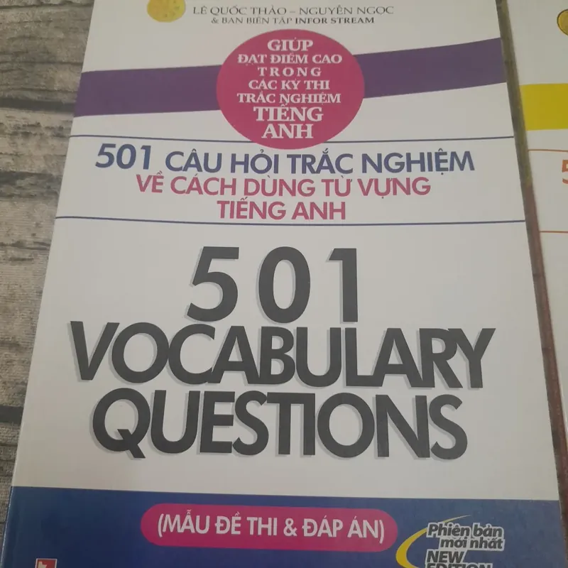 2 cuốn sách rèn luyện từ vựng tiếng Anh. Tác giả Lê Quốc Thảo BBT Infor Stream 701457