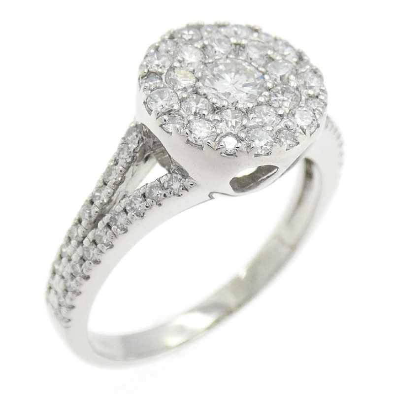 Nhẫn kim cương K18WG 0.75CT 666350