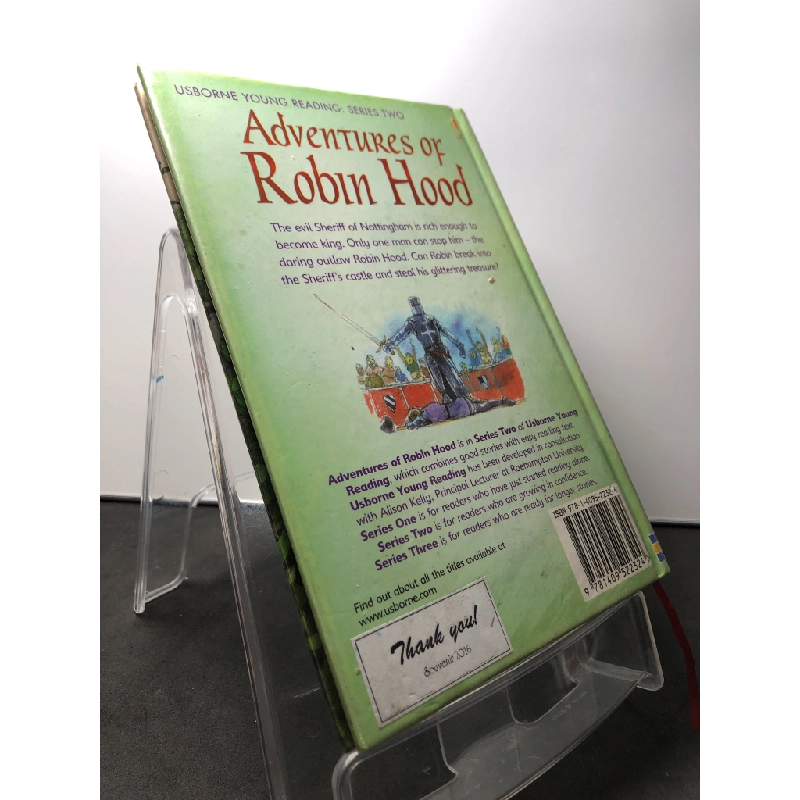 Adventures of Robin Hood mới 85% bìa cứng , bẩn nhẹ Usborne HPB1508 NGOẠI VĂN 208803