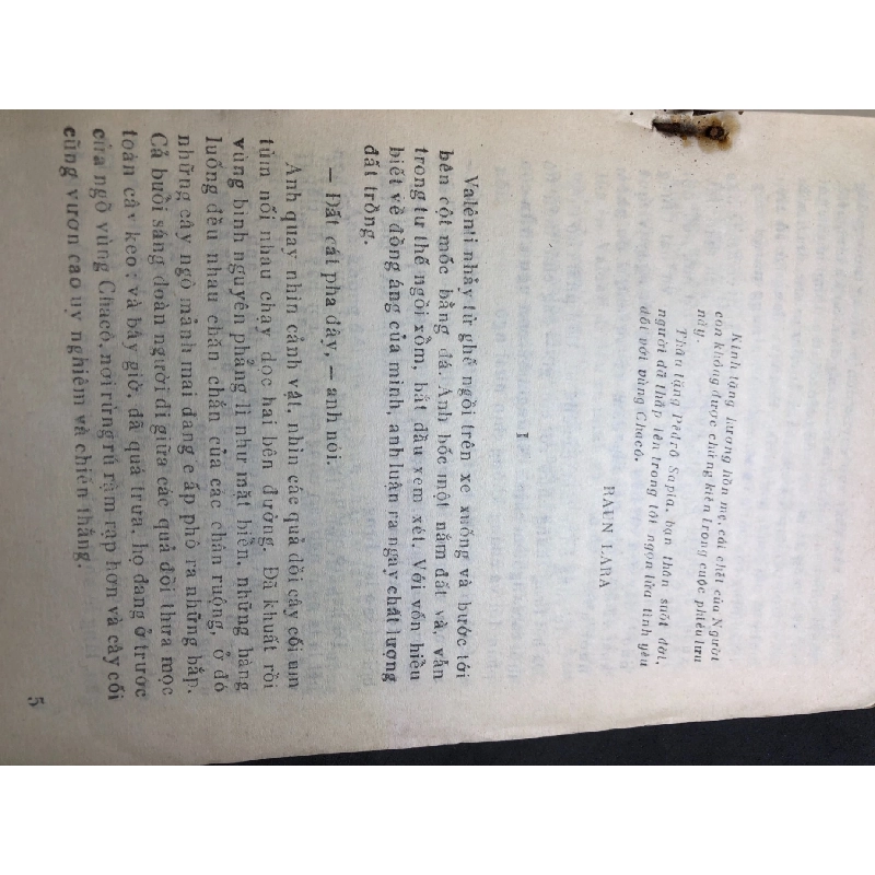 Vùng Đất Chacô mới 50% tróc gáy nhẹ, ố vàng, rách bìa 1987 Raun Lara HPB0906 SÁCH VĂN HỌC 915088