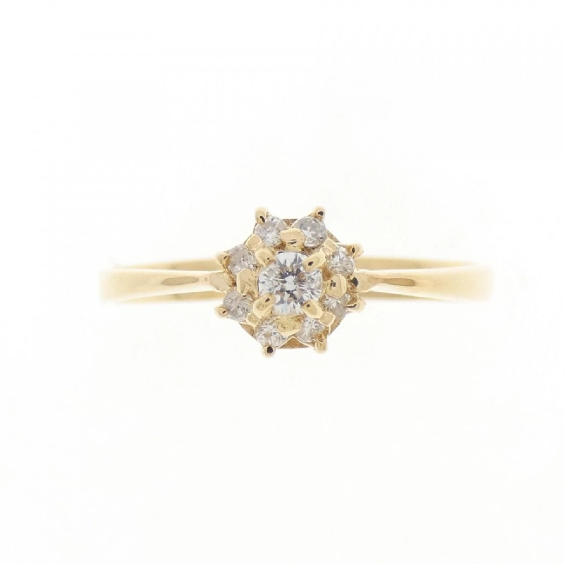 Nhẫn kim cương K18YG 0.11CT 667888