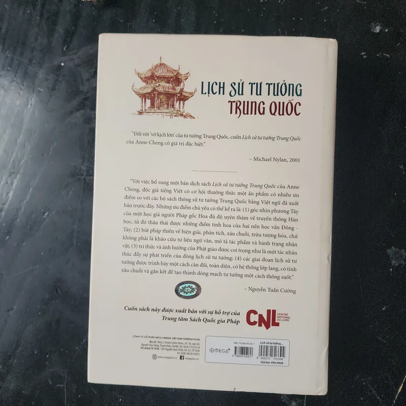 Lịch sử tư tưởng Trung Quốc của Anne Cheng mới 95% 534182