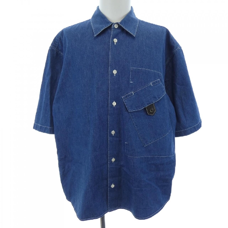 HERMES *41-5620 Áo Sơ Mi Ngắn Tay - Hàng hiệu Chính Hãng 888217