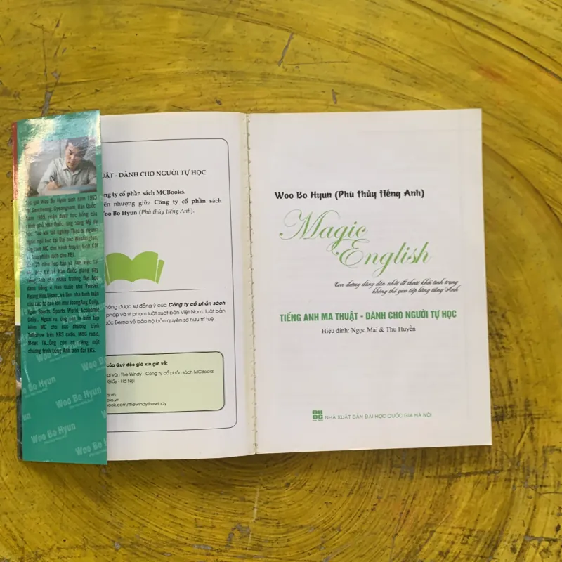 COMBO WOO BO HYUN: TIẾNG ANH MA THUẬT & TỰ HỌC 1000 TỪ TIẾNG ANH CĂN BẢN dành cho người… 1031261