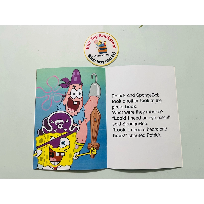 Boxset  sách cho bé tập đọc  Learn to Read with Spongebob 478867