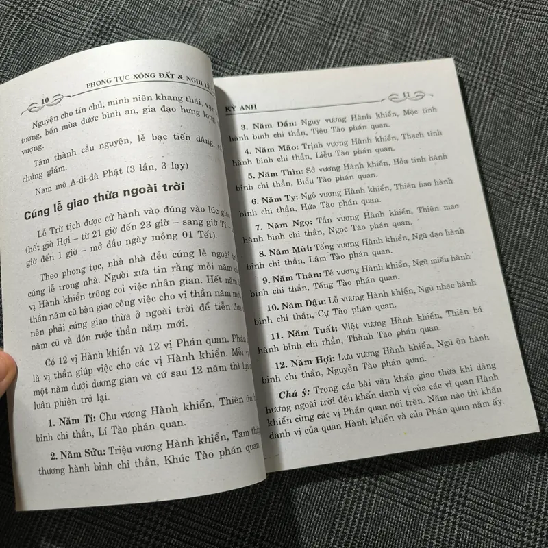 Nguyên Lý Chọn Ngày Theo Can Chi Phong Tục Xông Đất & Nghi Lễ Cầu An - Kỳ An (biên soạn) 697695