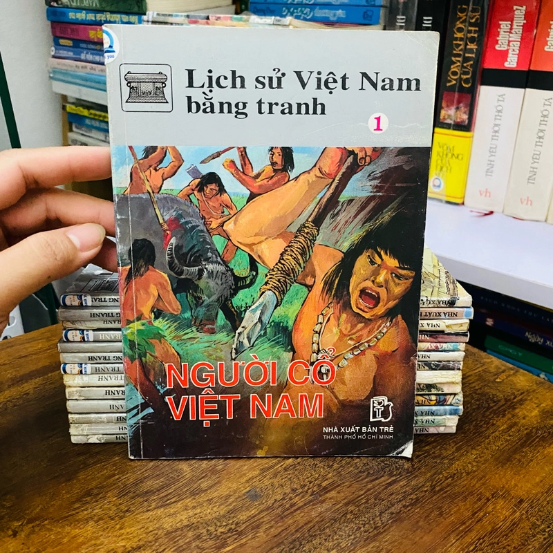 Lịch sử Việt Nam bằng tranh 14 cuốn không trùng bản bìa cũ 460390