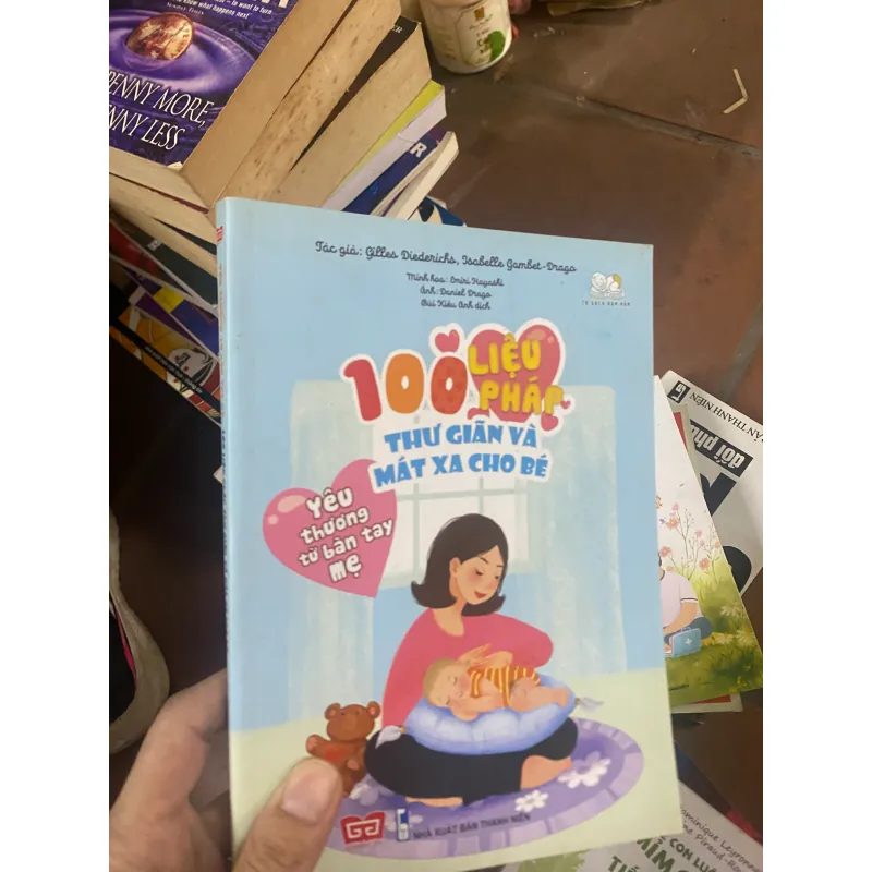 Sách 100 liệu pháp thư giãn và mát xa cho bé 313319