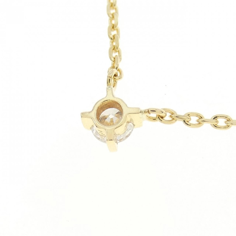 K18YG Solitaire Dây chuyền kim cương 0.248CT - Hàng hiệu Chính hãng 862936