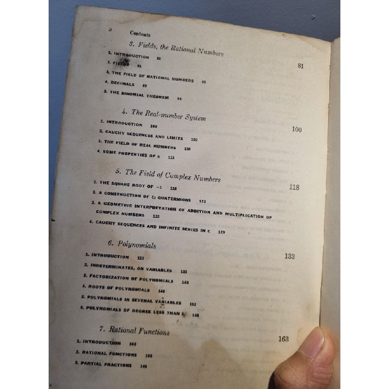 FUNDAMENTAL STRUCTURES OF ALGRBRA - Mostow, Sampson & Meyer 196164