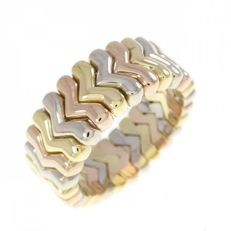 Bulgari 750 Ba Màu Nhẫn - Hàng hiệu Chính hãng 838854