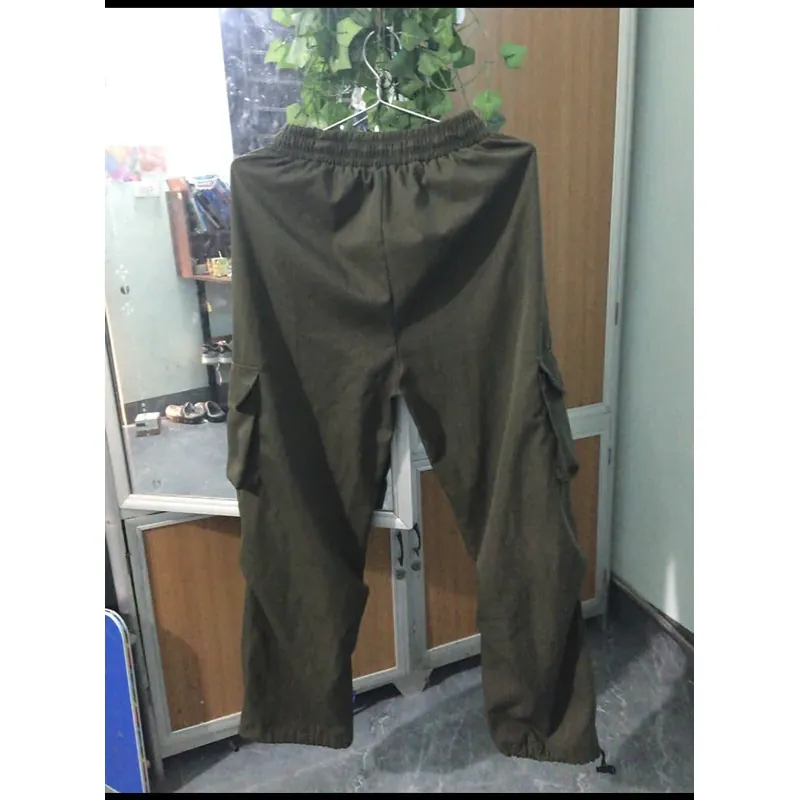 quần rộng màu xanh rêu 721340