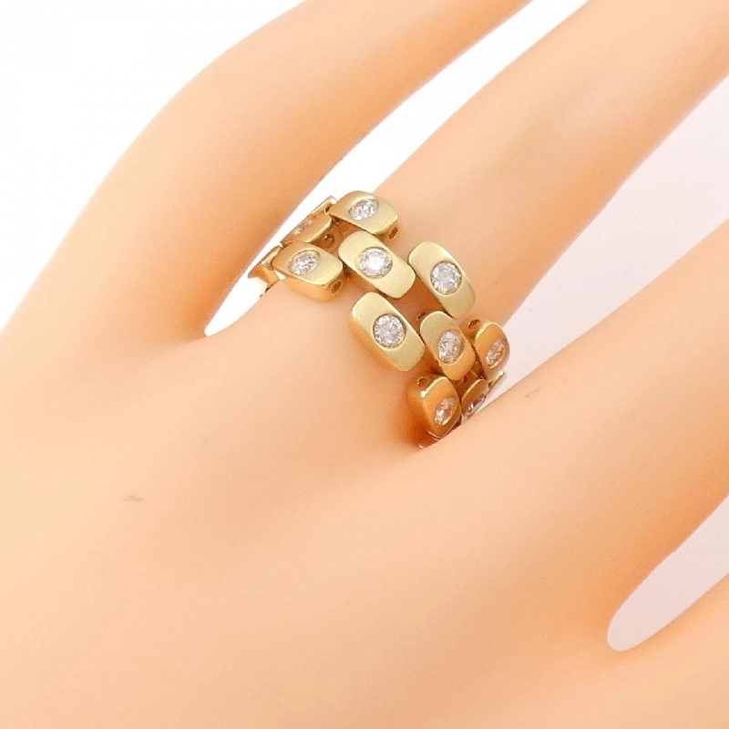 Nhẫn kim cương K18YG 0.50CT 670795