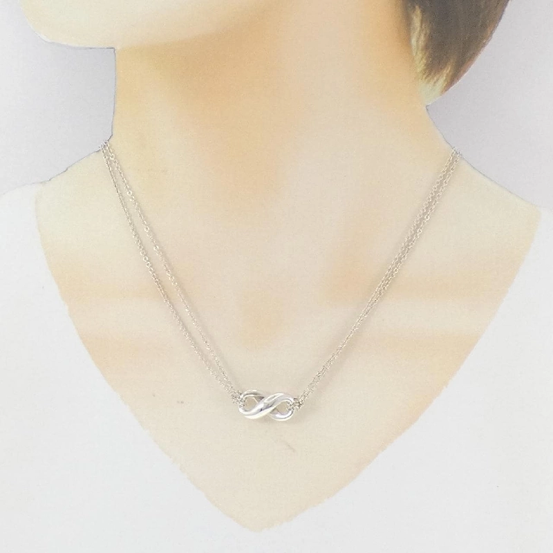 Dây chuyền hình số tám Tiffany - Hàng hiệu Authentic 839967