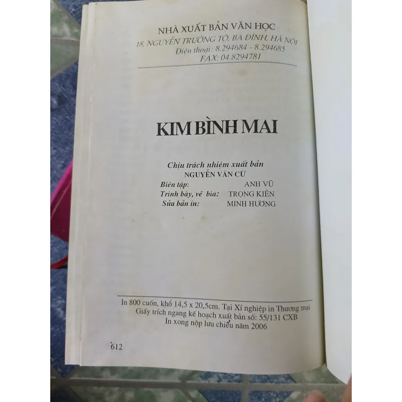 Kim Bình Mai - Tiếu Tiếu Sinh 781912