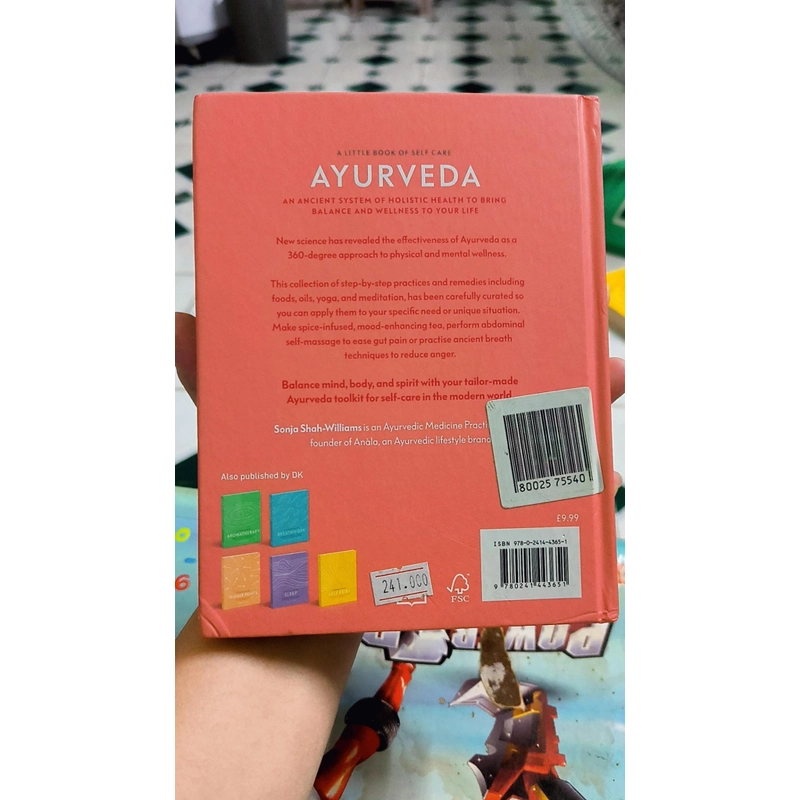 Sách ngoại văn chữa lành, chăm sóc bản thân AYURVEDA: A little book of self-care 478934
