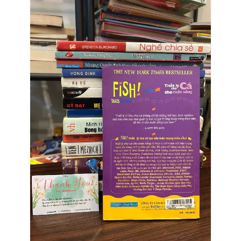 Fish! Tales – Triết lý Cá chợ cho cuộc sống – Stephen C. Lundin, John Christensen, Harry Paul, Philip Strand 570786