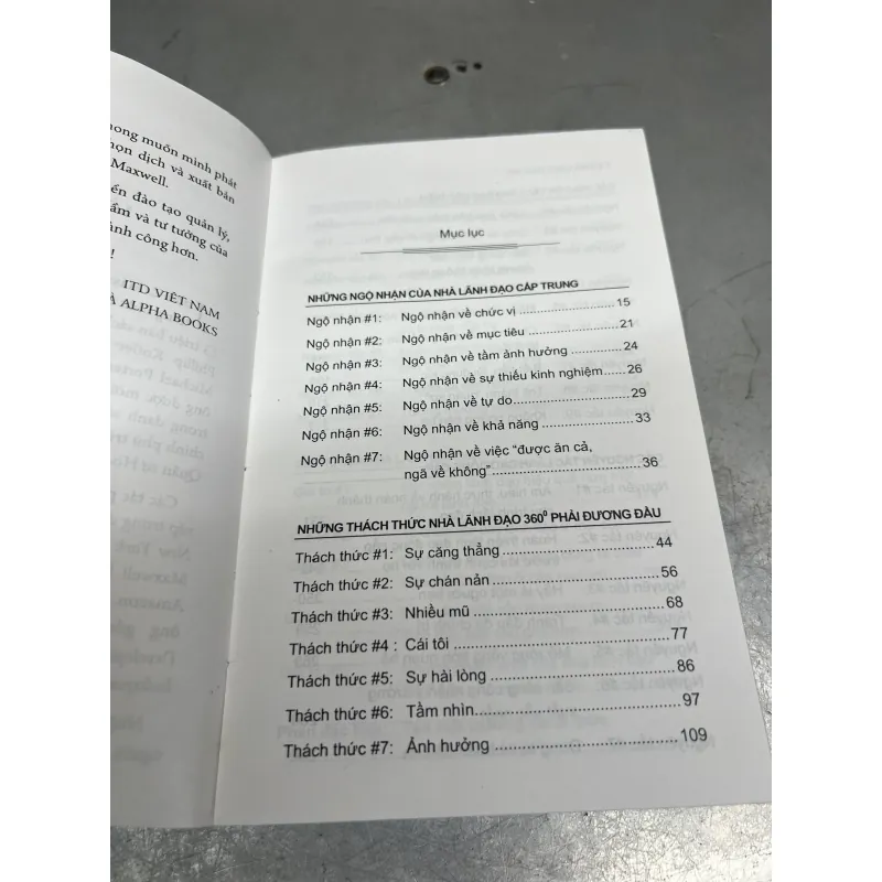 Nhà Lãnh Đạo 360 Độ (The 360° Leader - John C. Maxwell) - Bản Quyền 976659