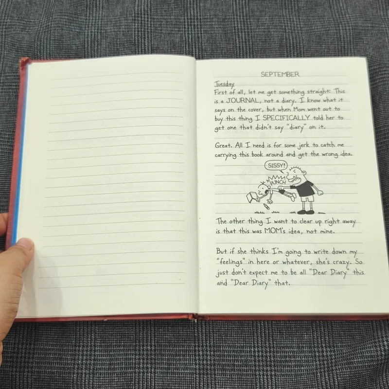 (Hardback) Diary of a Wimpy Kid - Book 1 - Jeff Kinney  1036162