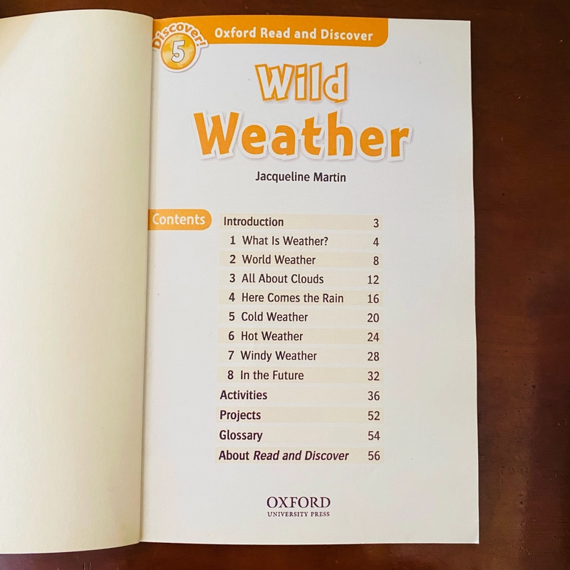 Oxford read and discover 5 - Wild weather  384783