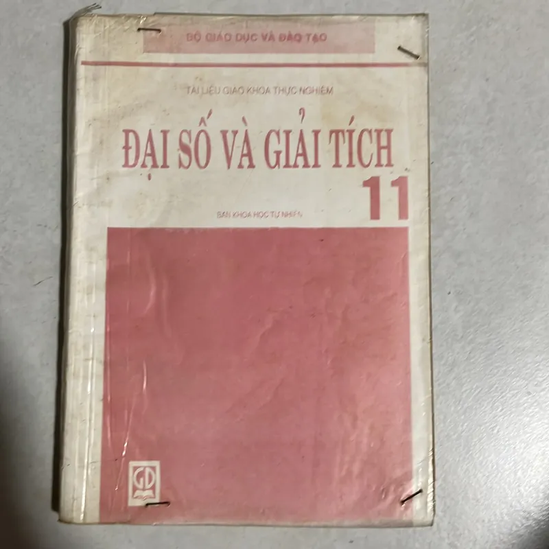 Đại số và Giải tích 11 - Tài liệu giáo khoa thực nghiệm 595612