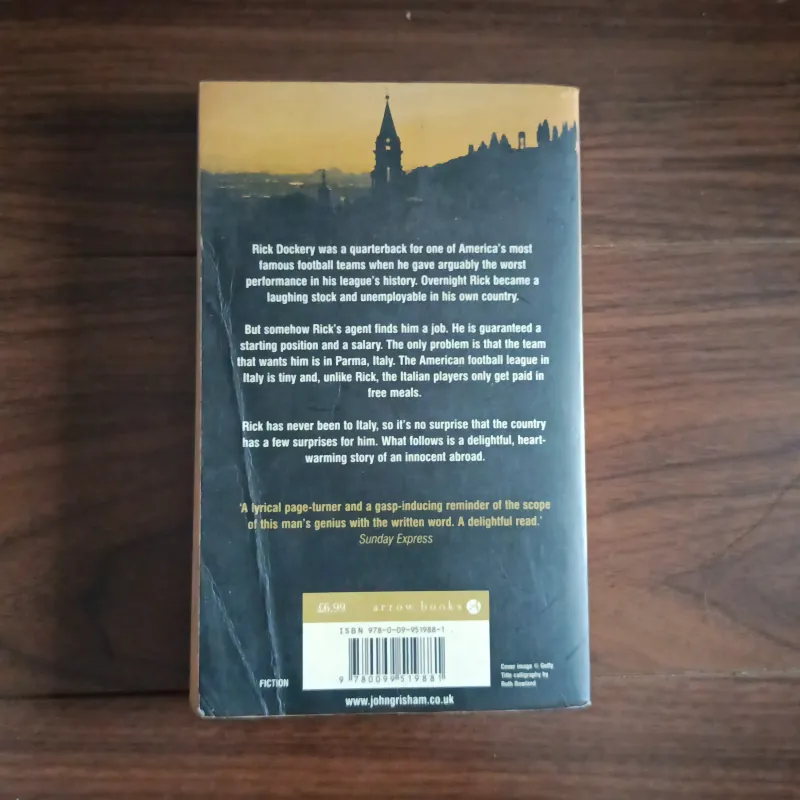 Paying for pizza - jonh grisham 933981