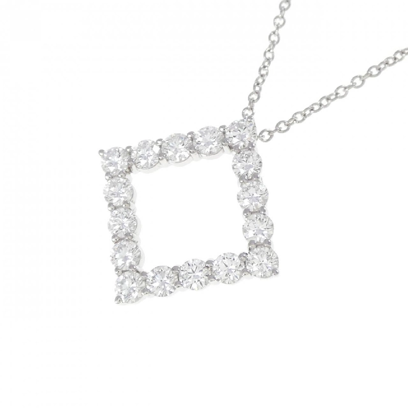 Dây chuyền hình vuông mở Tiffany - Hàng hiệu Chính hãng 840453