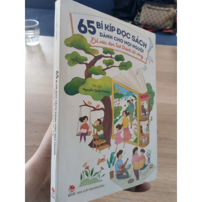 sách "65 Bí kíp đọc sách dành cho mọi người" của tác giả Nguyễn Quốc Vương.
 958393