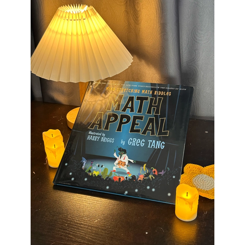 Sách bìa cứng áo giấy activity book Math Appeal 306575