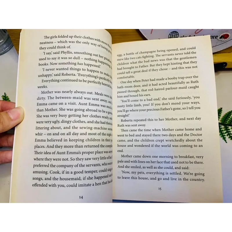 [Sách tiếng Anh 2hand] Like new 90% - 🚂 The Railway Children – E. Nesbit 🌿 673823