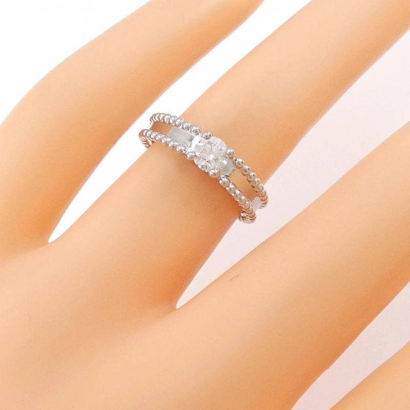 Nhẫn Solitaire Ester Van Cleef & Arpels 0.32 E VVS2 3EXT - Hàng hiệu Chính hãng 840645