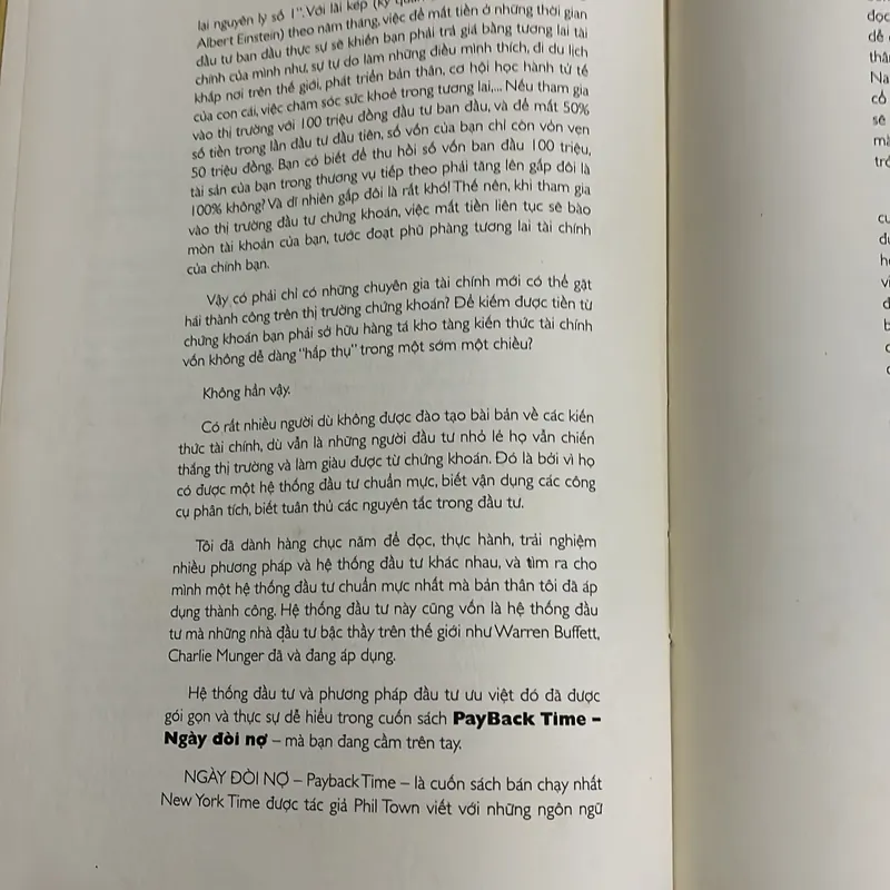 [kinh tế - Đầu tư] Ngày đòi nợ - Phil Town bản bìa cứng màu vàng không có bìa áo 447811