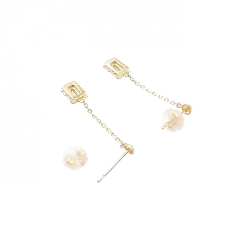 K18YG Bông tai kim cương 0.20CT - Hàng hiệu Chính hãng 877007