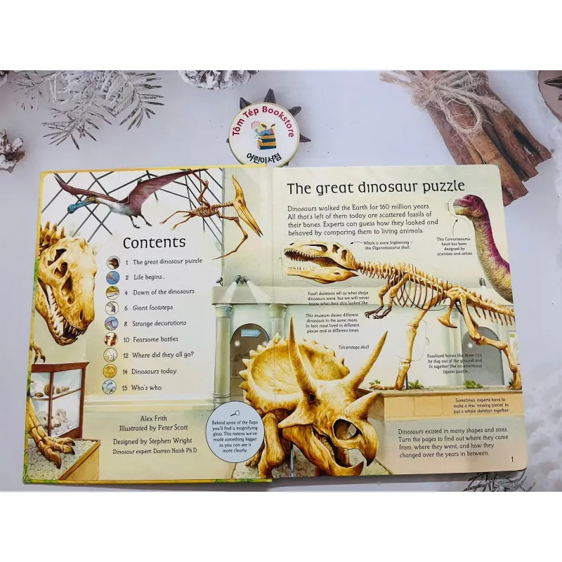 Sách See Inside the world of Dinosaurs 756905