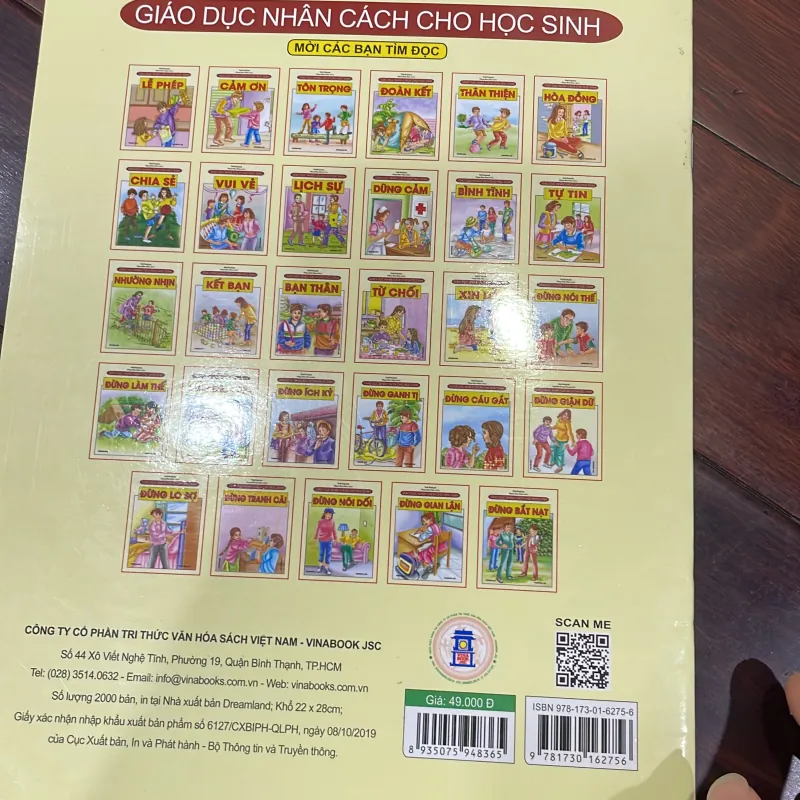 Giáo dục nhân cách cho học sinh : ĐỪNG GANH TỊ - in cán bóng - trọn bộ có 29 quyển 1026647