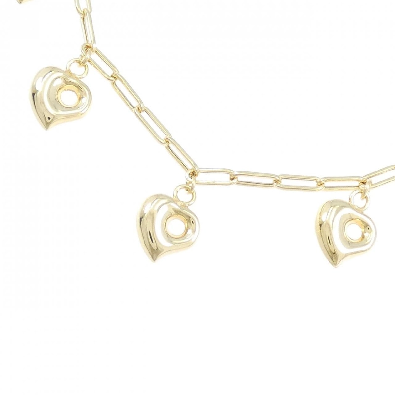 K18YG Dây chuyền hình trái tim - Hàng hiệu chính hãng 864839