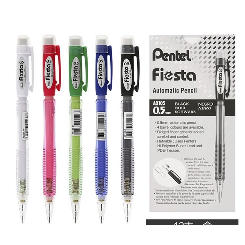 Combo 5 cây bút chì Pentel (Ngòi 0.5 mm) 330667