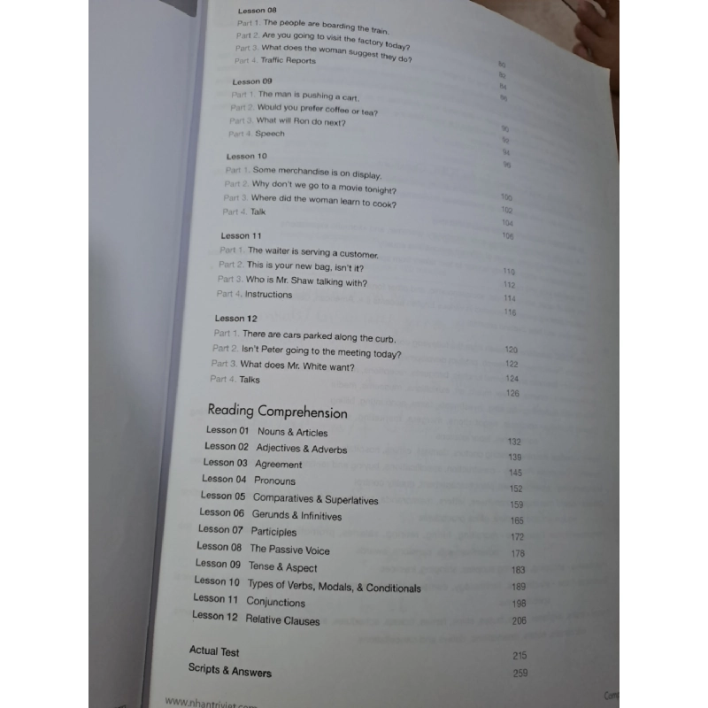 Campus Toeic 2009 mới 80% ố nhẹ có viết chì HCM0808 HỌC NGOẠI NGỮ 919704