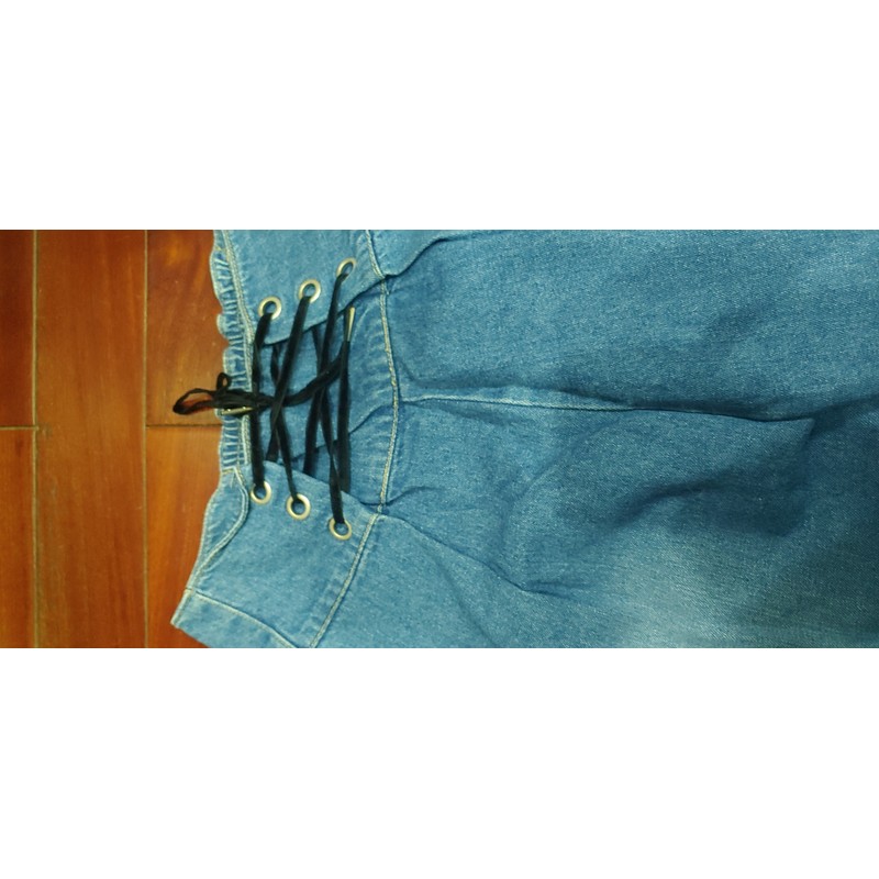 Quần jeans dáng baggy freesize 68756