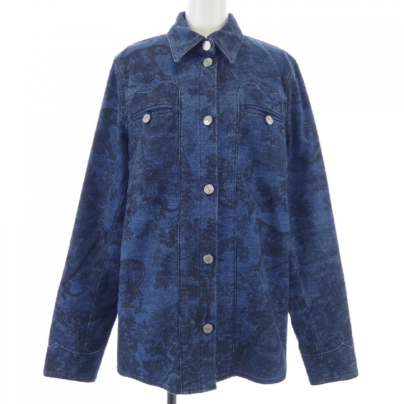 【Mã giảm giá】Áo khoác denim CHRISTIAN DIOR 637253