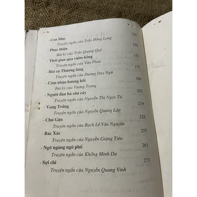 TÁC GIẢ ĐƯỢC GIẢI CÂY BÚT VÀNG 1996-1998 573690