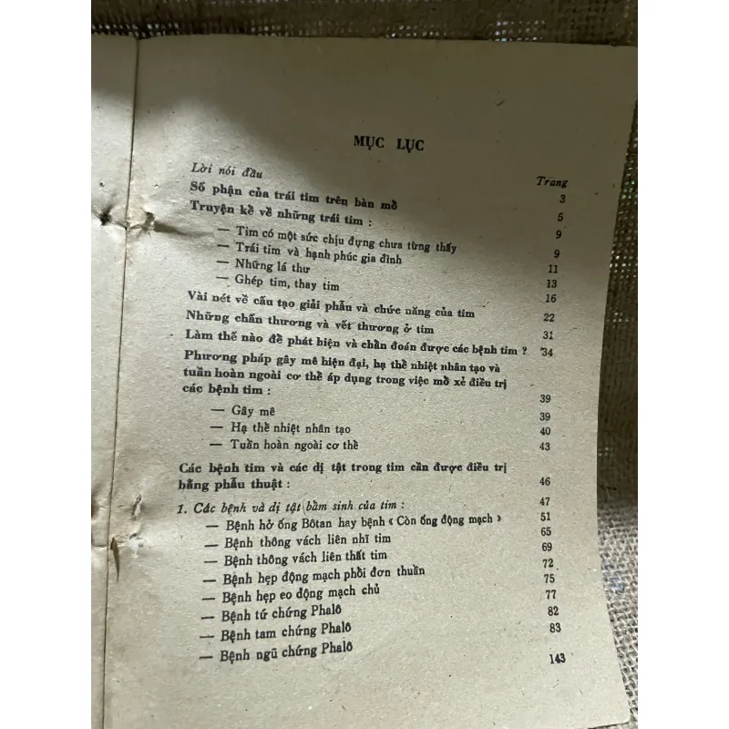 PHẪU THUẬT CÁC BỆNH VỀ TIM- Bác ĐI NGUYỄN KHÁNH DƯ- 1983 925829