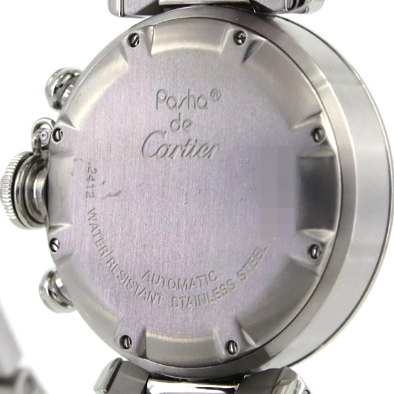Cartier Pasha C Chronograph W31048M7 SS Automatic - Hàng hiệu Authentic 876733