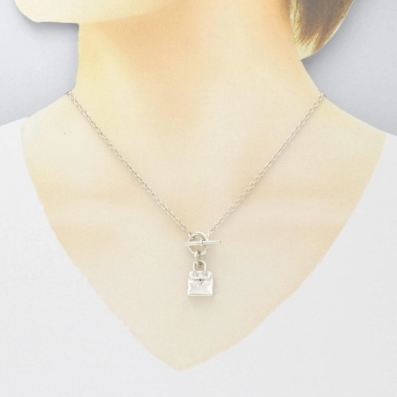 Hàng hiệu Authentic - Dây chuyền Hermès Amulet Birkin 842185