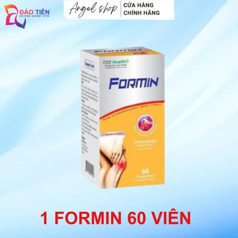 (Hàng CTY mới) Viên uống bổ khớp FORMIN Nhập khẩu PHÁP hộp 60 viên 736049