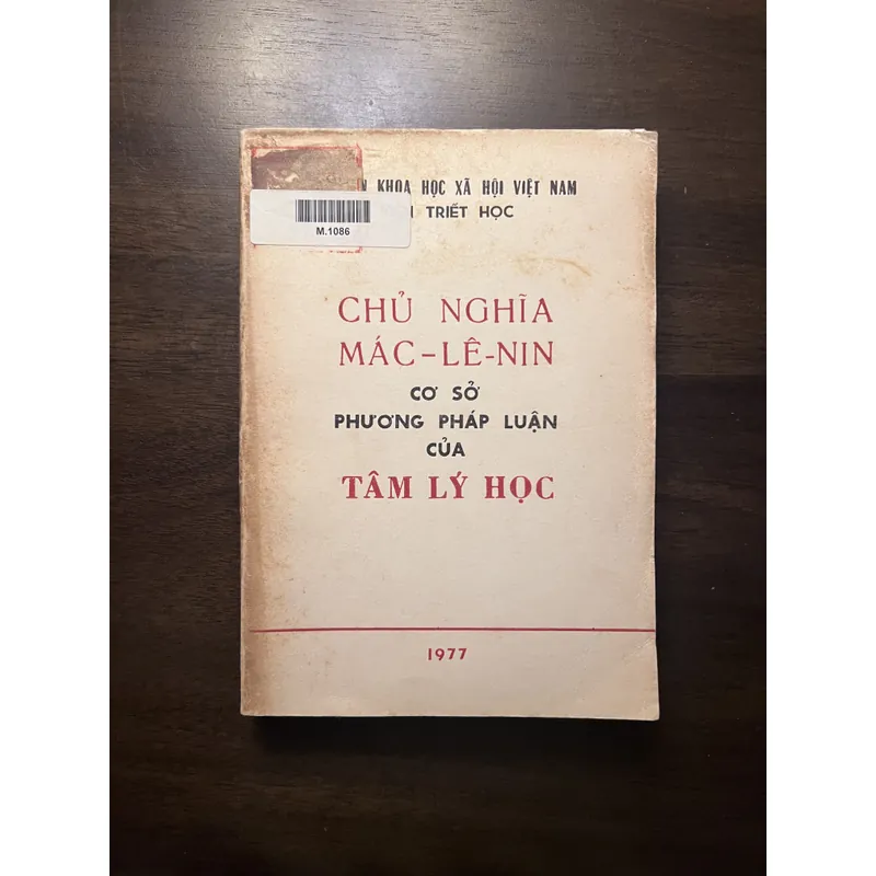 📖 Chủ nghĩa Mác - Lê-nin cơ sở phương pháp luận của tâm lý học 646352