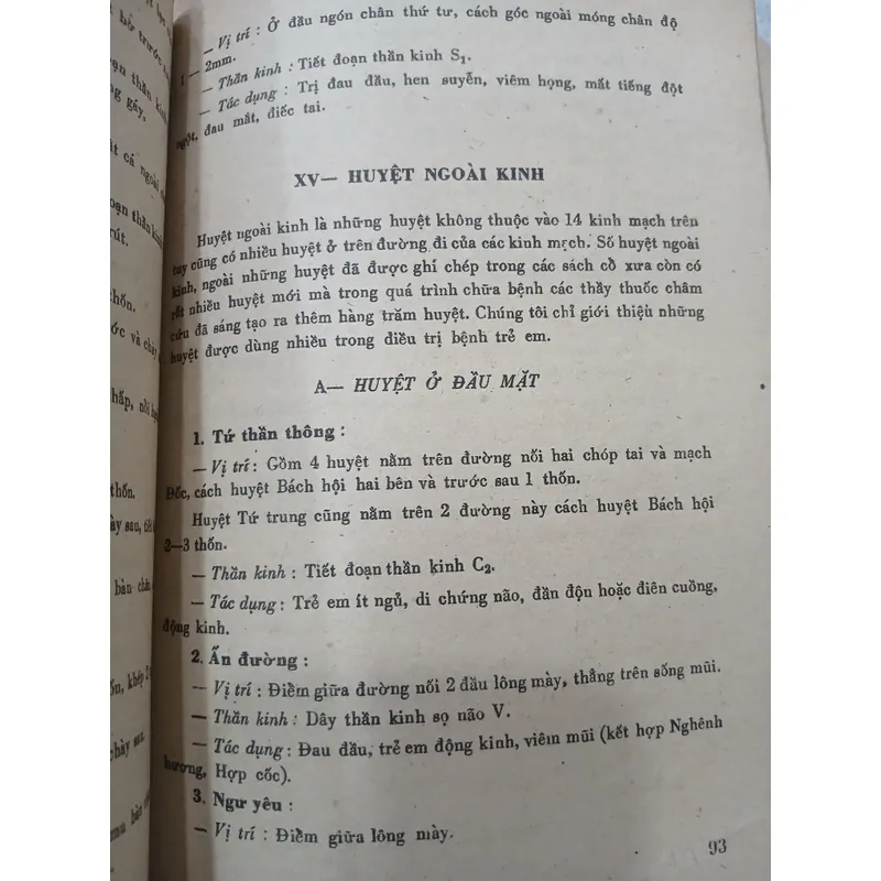 THỰC HÀNH CHÂM CỨU NHI KHOA - Bác sĩ Trần Văn Kỳ 591531