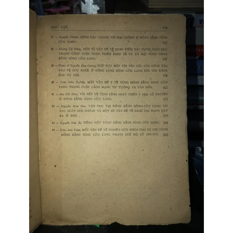 Một số vấn đề khoa học xã hội về đồng bằng sông Cửu Long 797910